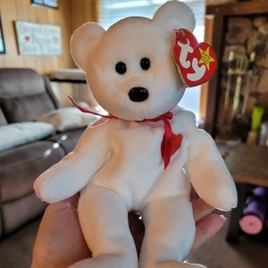 Valentino the Bear beanie baby